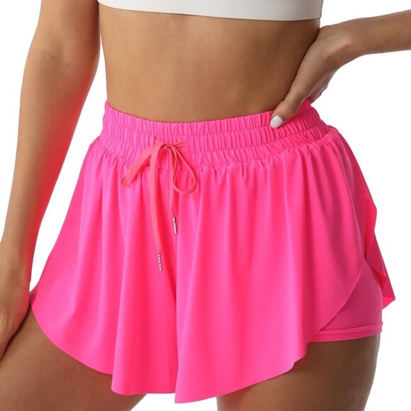 Flowy Athletic Shorts for Women - Picture 1 of 6